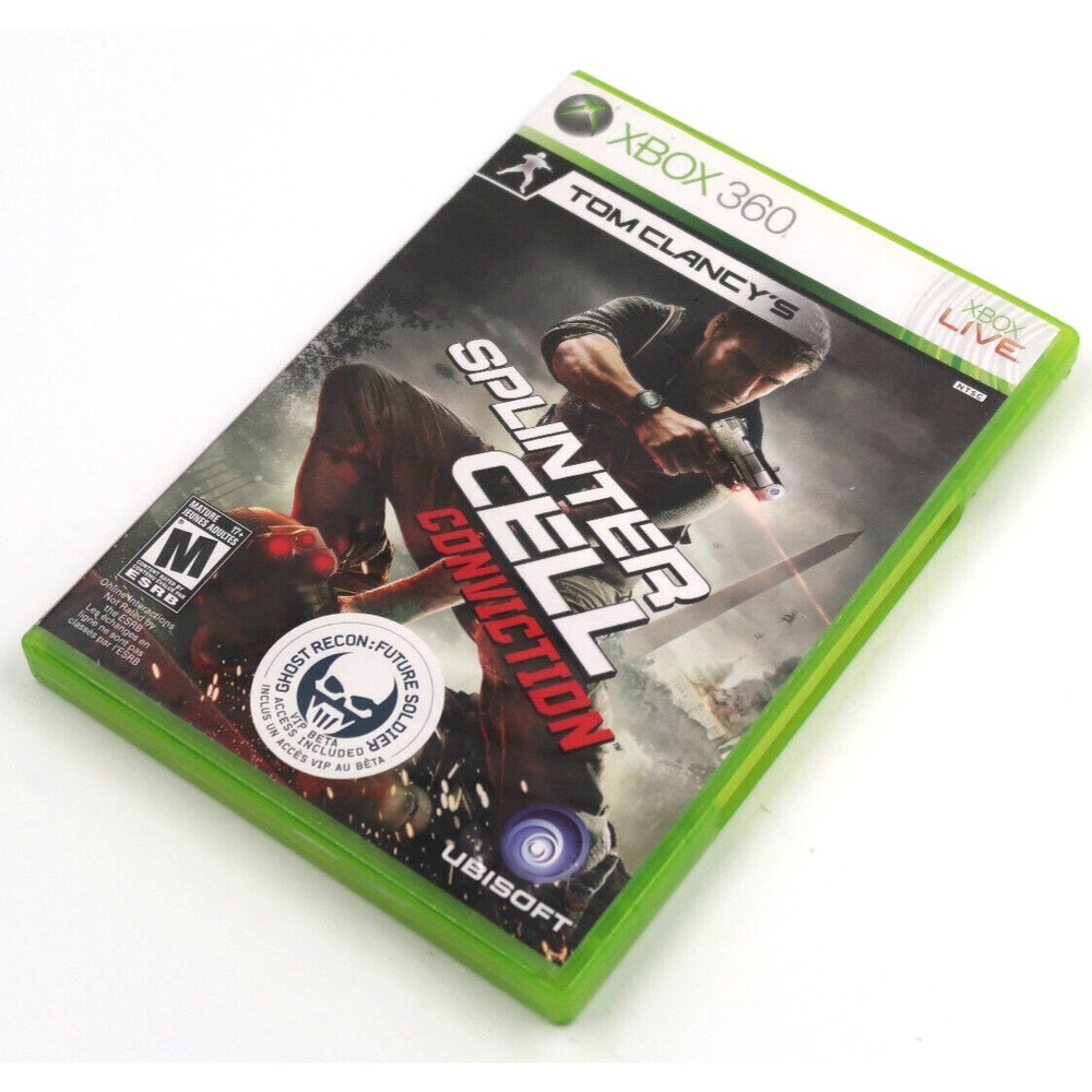 Tom Clancy's Splinter Cell: Conviction (Microsoft Xbox 360, 2010)